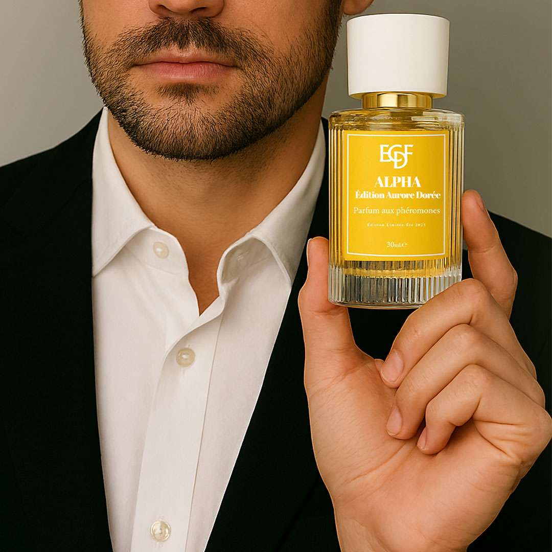 Parfum aux phéromones homme ALPHA Edition Dorée