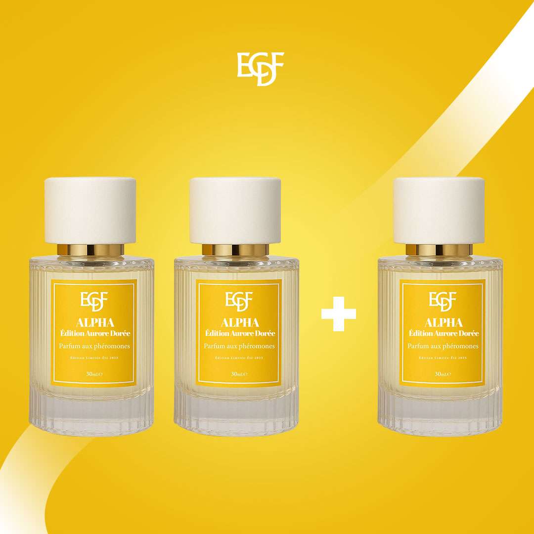 Parfum aux phéromones homme ALPHA Edition Dorée
